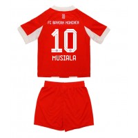 Dres Bayern Munich Jamal Musiala #10 Domáci pre deti 2025-26 Krátky Rukáv (+ trenírky)